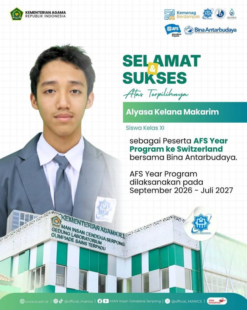 Selamat dan Sukses Alyasa