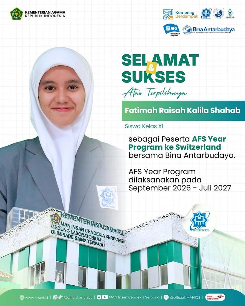 Selamat dan Sukses Fatimah