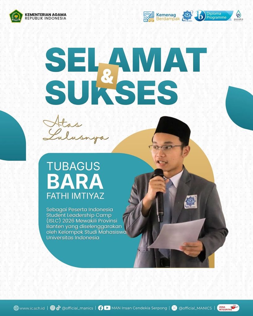 Selamat dan Sukes Tubagus