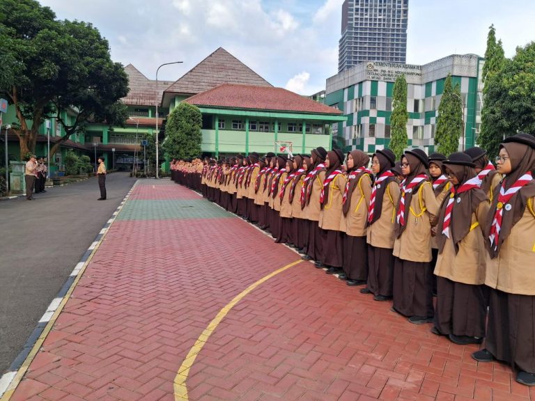 MAN Insan Cendekia Serpong Gelar Latihan Rutin Pramuka