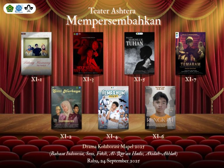 DRAMA KOLABORASI PELAJARAN, TEATER ASHTERA SAJIKAN PEMENTASAN EDUKATIF