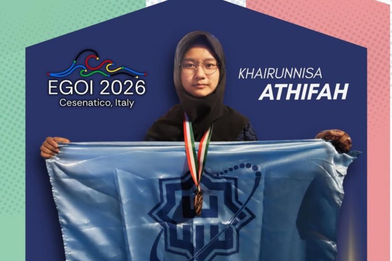 KHAIRUNNISA ATHIFAH, SISWA MAN IC SERPONG PERAIH MEDALI EGOI 2026 DI ITALIA